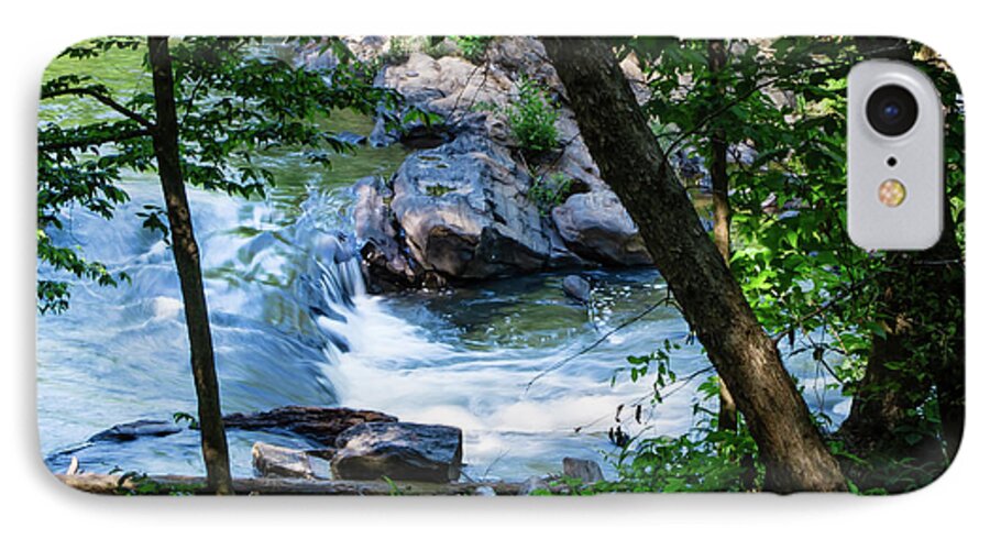 Water iPhone 7 Case featuring the photograph Cool Mountain Stream by James L Bartlett