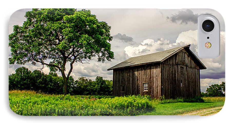 Barn iPhone 7 Case featuring the photograph Country Life by Skip Tribby