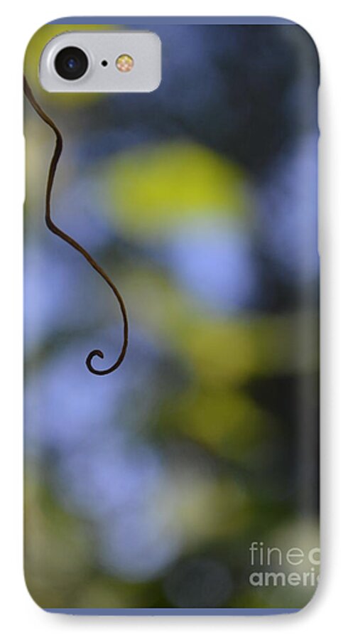 Nature iPhone 7 Case featuring the photograph Curl of Reality by Eva Maria Nova