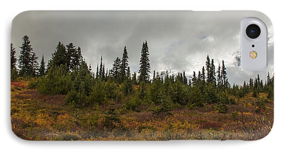  iPhone 7 Case featuring the photograph Mt. Rainier - Head in the Clouds by Chuck Flewelling