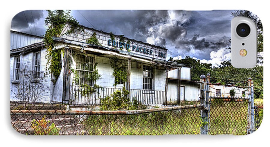 Abandoned Buildings iPhone 7 Case featuring the photograph Edisto Packers by Harry B Brown
