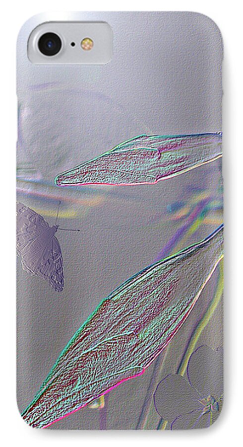 Mixed Media Art iPhone 7 Case featuring the photograph Emergence by Patricia Griffin Brett
