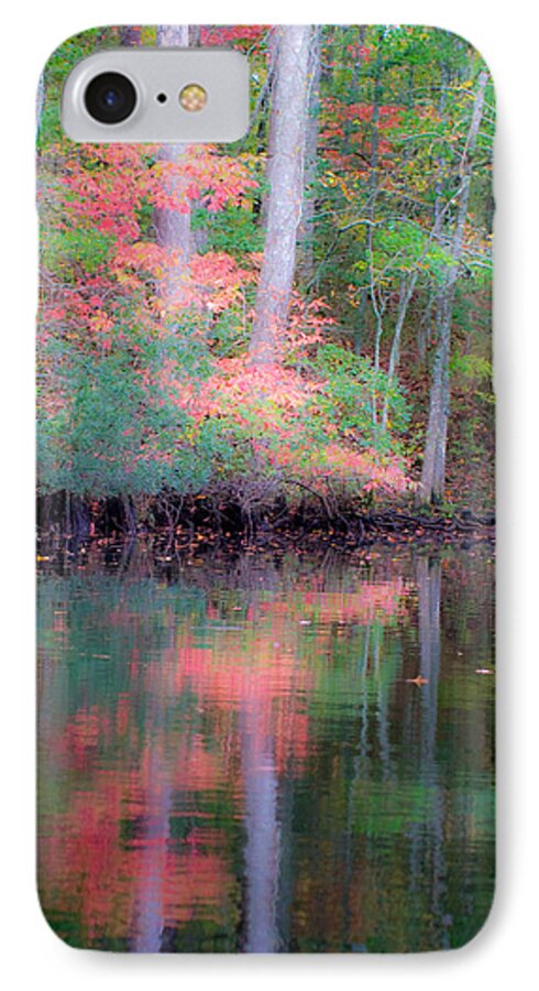 Fall iPhone 7 Case featuring the photograph Fall Reflections by Bob Decker