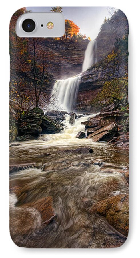 Fall Colors iPhone 7 Case featuring the photograph Falls Fury by Neil Shapiro