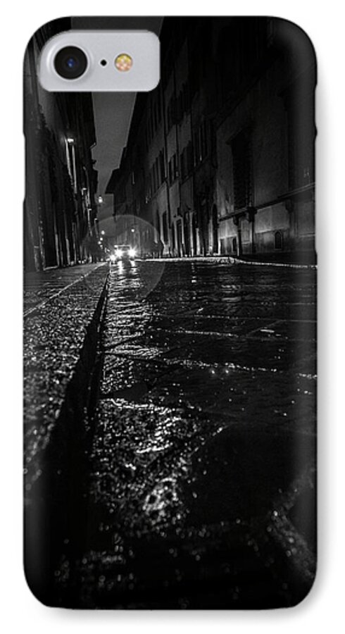 Edited iPhone 7 Case featuring the photograph Florence Nights by Sonny Marcyan