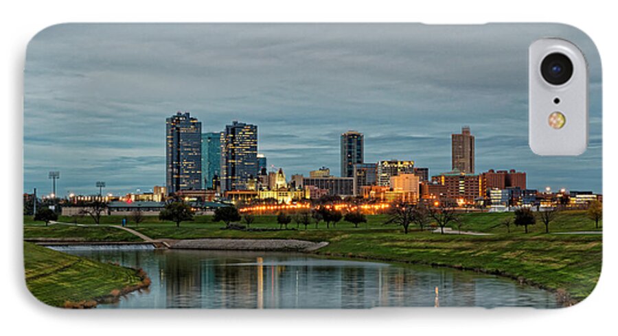 Fort Worth iPhone 7 Case featuring the photograph Fort Worth Color by Jonathan Davison