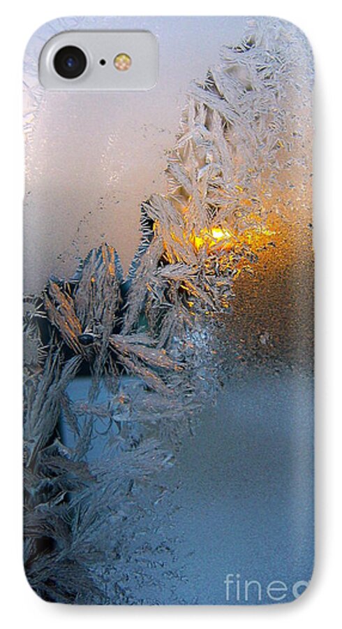 Photography iPhone 7 Case featuring the photograph Frost Warning by Pamela Clements