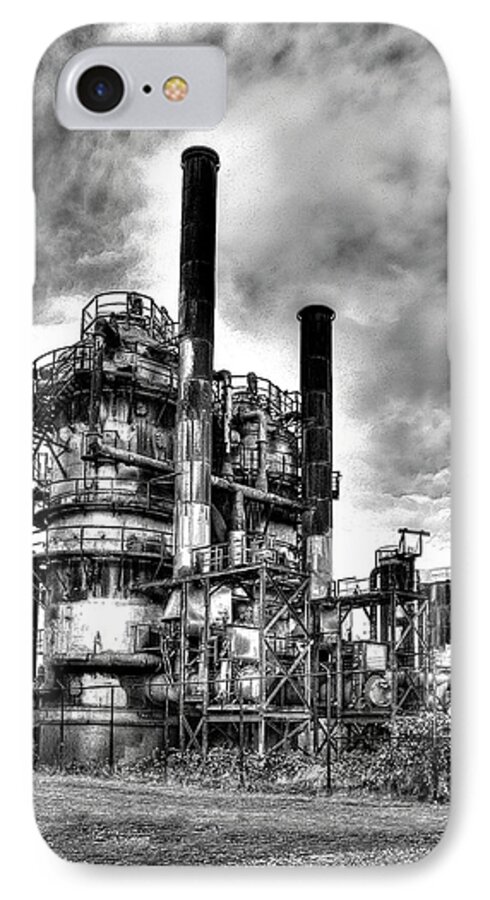Scene iPhone 7 Case featuring the photograph Gasworks Park, Seattle, WA by Greg Sigrist