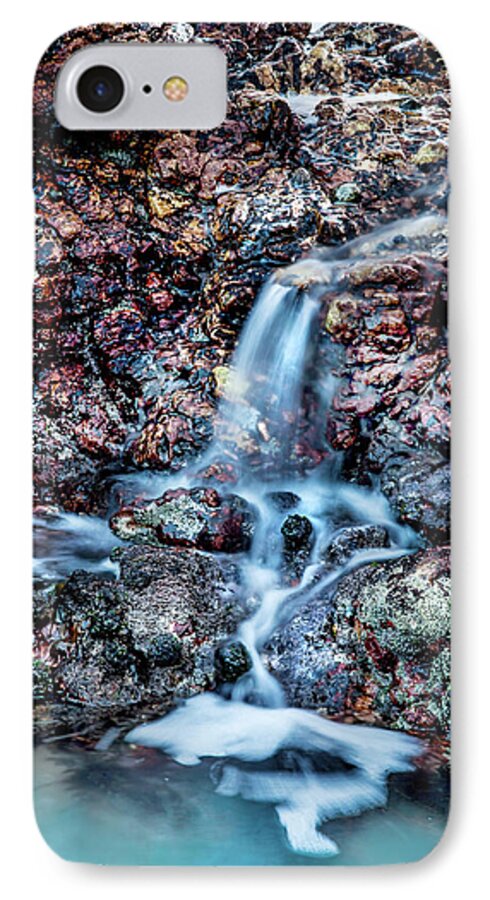 Australian Beaches iPhone 7 Case featuring the photograph Gemstone Falls by Az Jackson