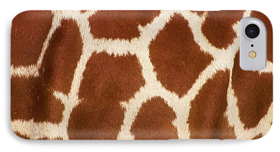 Giraffe iPhone 7 Case featuring the photograph Giraffe Textures by Martin Newman
