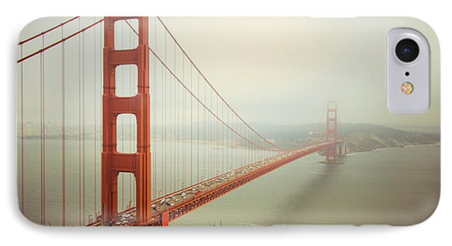 #faatoppicks iPhone 7 Case featuring the photograph Golden Gate Bridge by Ana V Ramirez