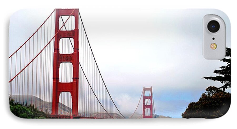 Golden Gate Bridge iPhone 7 Case featuring the photograph Golden Gate Bridge Full View by Matt Quest