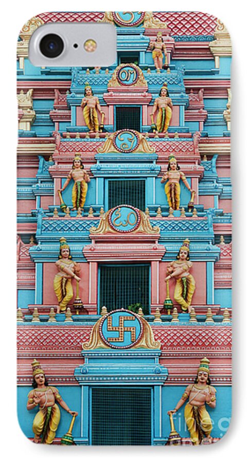 Gopuram iPhone 7 Case featuring the photograph Gopuram by Tim Gainey