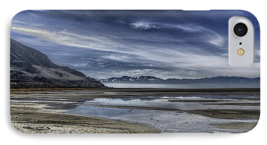 Utah Landscapes iPhone 7 Case featuring the photograph Great Salt Lake Vista by Wendell Thompson