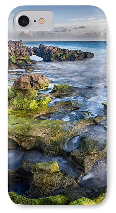 Atlantic iPhone 7 Case featuring the photograph Greenery in Coral Cove by Andres Leon