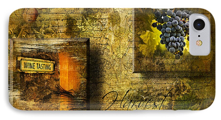 Grapes iPhone 7 Case featuring the photograph Harvest by Phil Clark