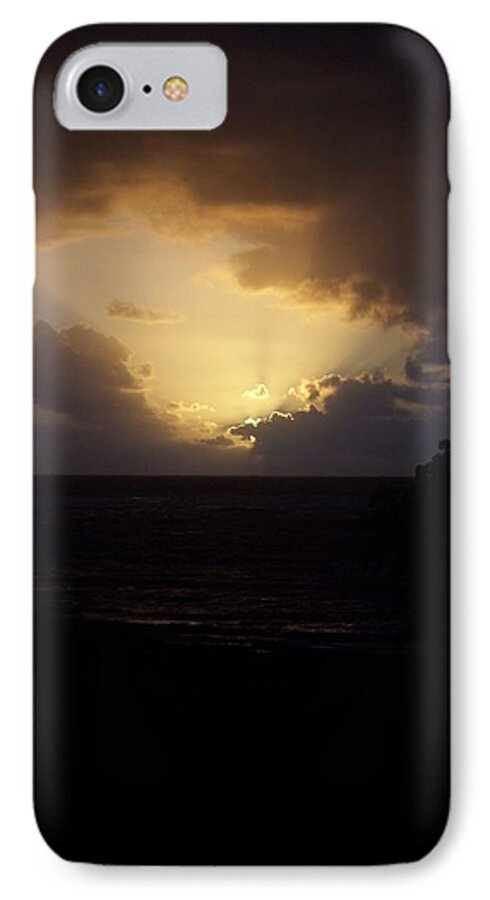 Sunrise iPhone 7 Case featuring the photograph Hawaiian Sunrise by Michelle Miron-Rebbe