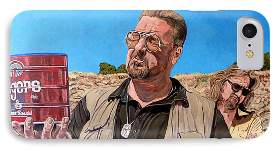 Walter iPhone 7 Case featuring the painting He Was One Of Us by Tom Roderick
