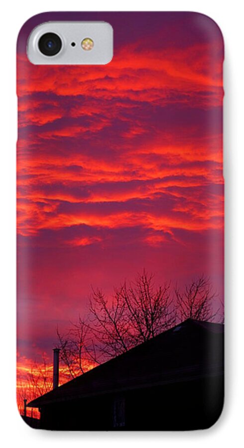 Hell iPhone 7 Case featuring the photograph Hell Over Ontario by Valentino Visentini