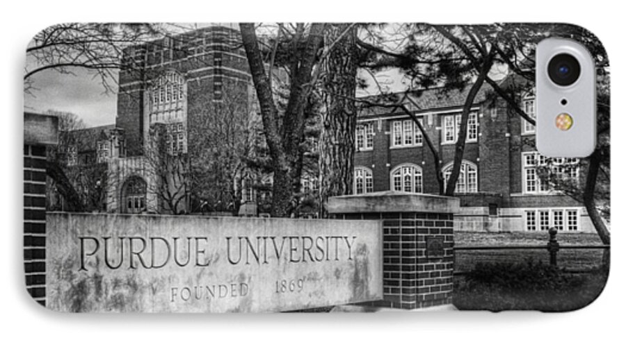 Purdue iPhone 7 Case featuring the photograph Home of the Boilers by Coby Cooper