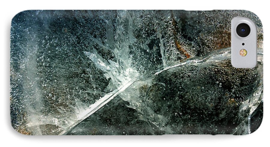 Coletteguggenheim iPhone 7 Case featuring the photograph Ice Winter Denmark by Colette V Hera Guggenheim