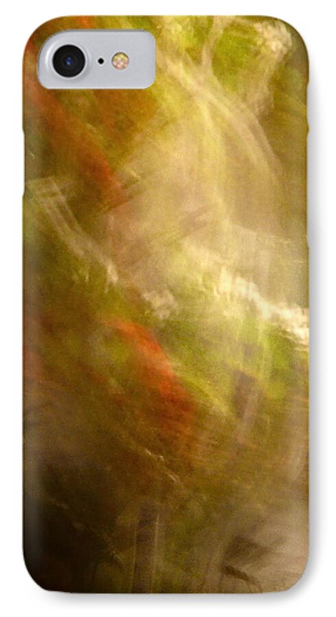 Abstract iPhone 7 Case featuring the photograph In the Beginning by Sean Griffin