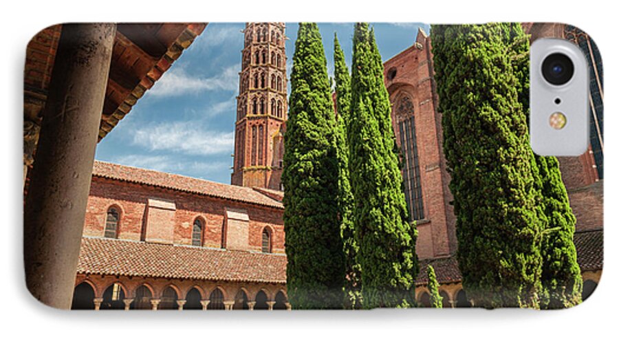 Couvent Des Jacobins iPhone 7 Case featuring the photograph Jacobin Convent in Toulouse by Elena Elisseeva