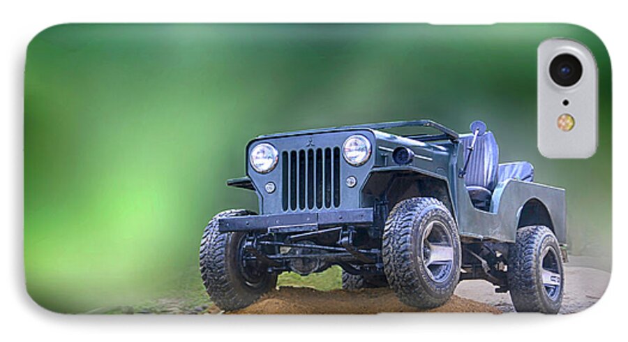 Automobile iPhone 7 Case featuring the photograph Jeep by Charuhas Images