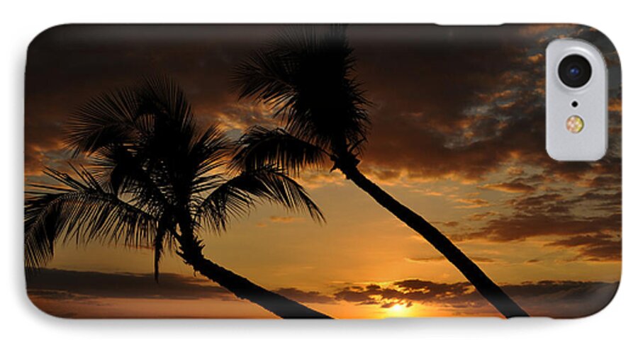 Photograph iPhone 7 Case featuring the photograph Ka'anapali Beach Sunset by Kelly Wade