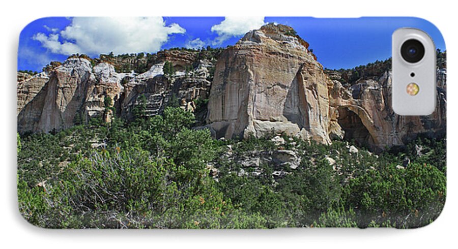Landscape iPhone 7 Case featuring the photograph La Ventana Arch by Gary Kaylor