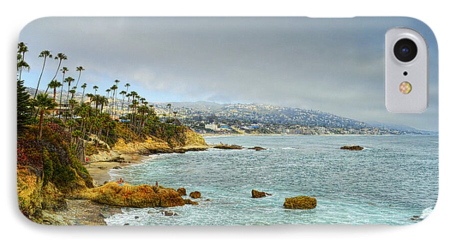 Laguna Beach Coastline iPhone 7 Case featuring the photograph Laguna Beach Coastline by Glenn McCarthy Art and Photography