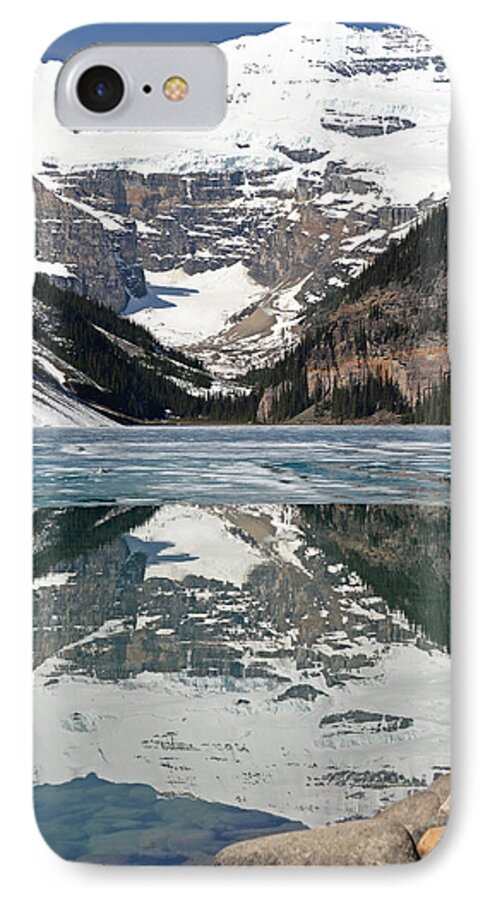 Lake Louise iPhone 7 Case featuring the photograph Lake Louise by Ginny Barklow