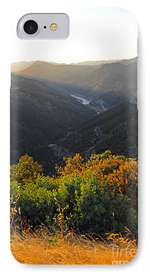 Lake Mcclure iPhone 7 Case featuring the photograph Lake McClure CA by Cindy Murphy - NightVisions 