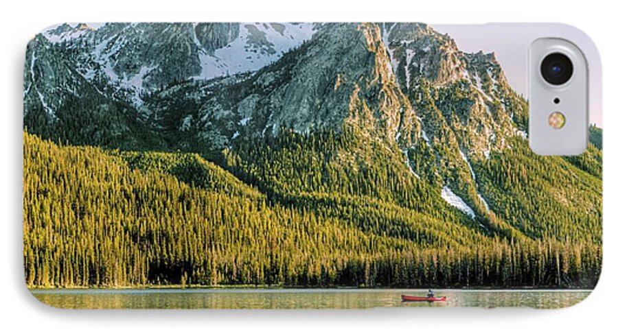 Idaho iPhone 7 Case featuring the photograph Last Cast by Roxie Crouch