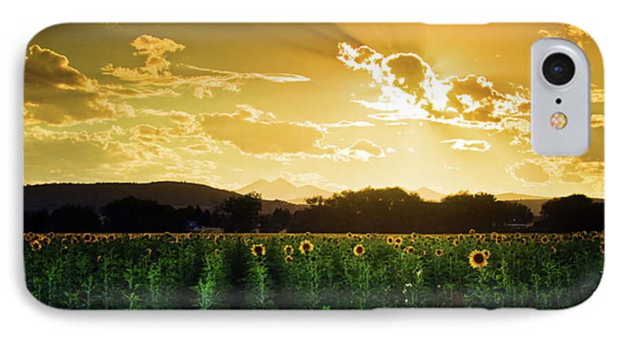 Colorado iPhone 7 Case featuring the photograph Longmont Summer Skies 2 by John De Bord