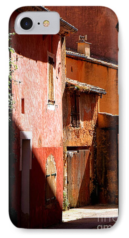 Luberon iPhone 7 Case featuring the photograph Luberon Village Street by Olivier Le Queinec
