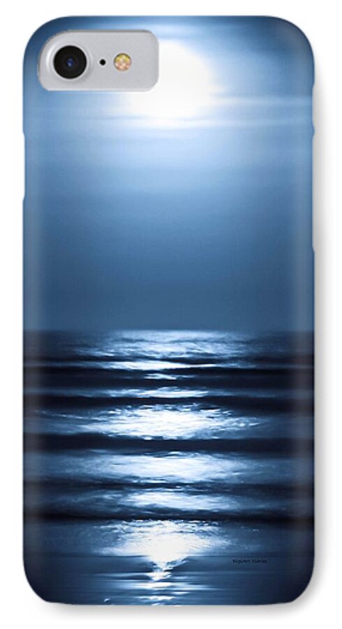 Lunar iPhone 7 Case featuring the photograph Lunar Dreams by DigiArt Diaries by Vicky B Fuller