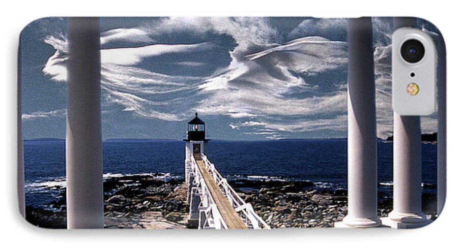 Lighthouses iPhone 7 Case featuring the photograph Marshall Point Lighthouse Maine by Skip Willits