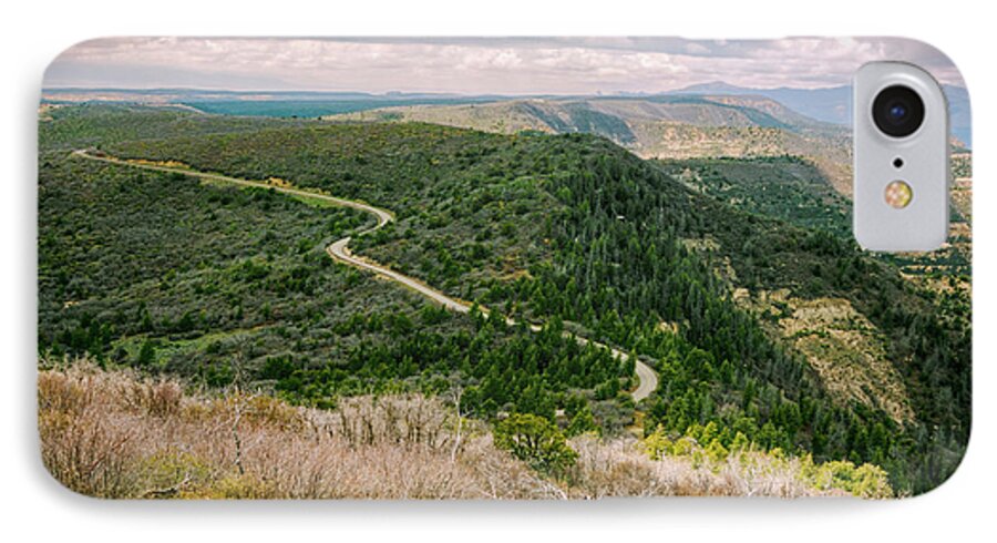 Joan Carroll iPhone 7 Case featuring the photograph Mesa Verde Park Overlook II by Joan Carroll