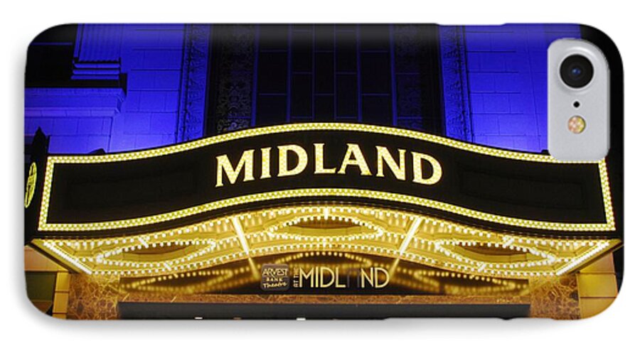 Midland Theater iPhone 7 Case featuring the photograph Midland Theater by Matt Quest