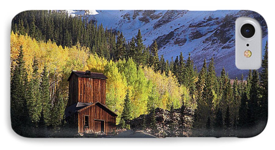 Colorado iPhone 7 Case featuring the photograph Mining Ruins by Steve Stuller
