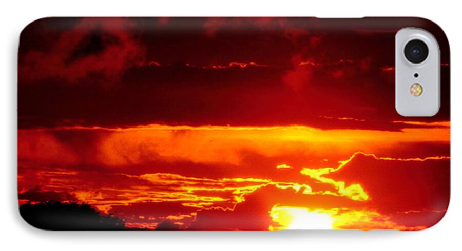 Sunset iPhone 7 Case featuring the photograph Moment of Majesty by Bruce Patrick Smith