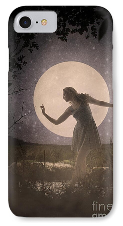 Moon iPhone 7 Case featuring the photograph Moon Dance 001 by Clayton Bastiani