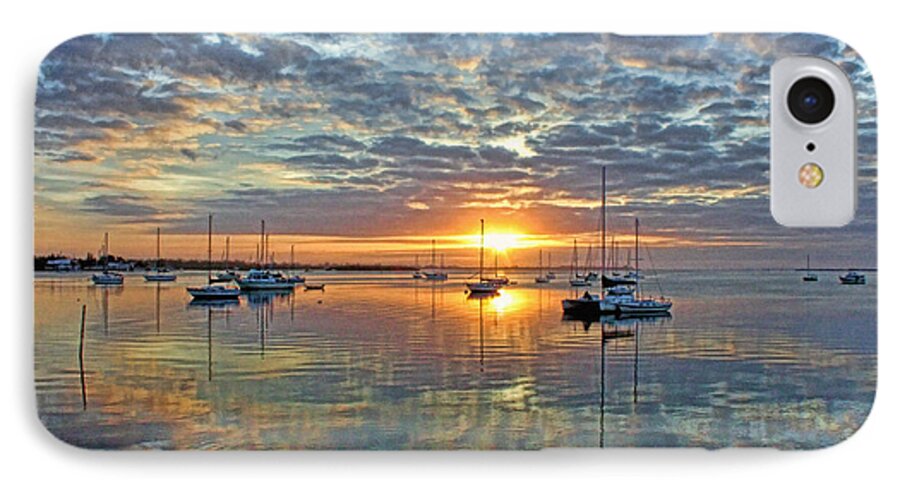 Tropical Sunrise iPhone 7 Case featuring the photograph Morning Bliss by HH Photography of Florida