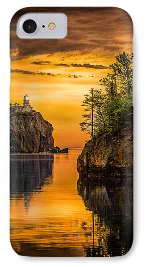  iPhone 7 Case featuring the photograph Morning Glow against the Light by Rikk Flohr