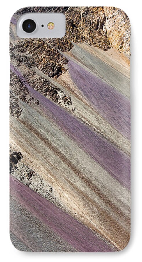 Mountain iPhone 7 Case featuring the photograph Mountain abstract 5 by Hitendra SINKAR
