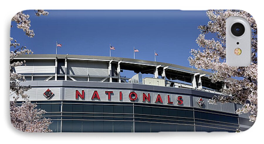 nationals Park iPhone 7 Case featuring the photograph Nats Park - Washington DC by Brendan Reals