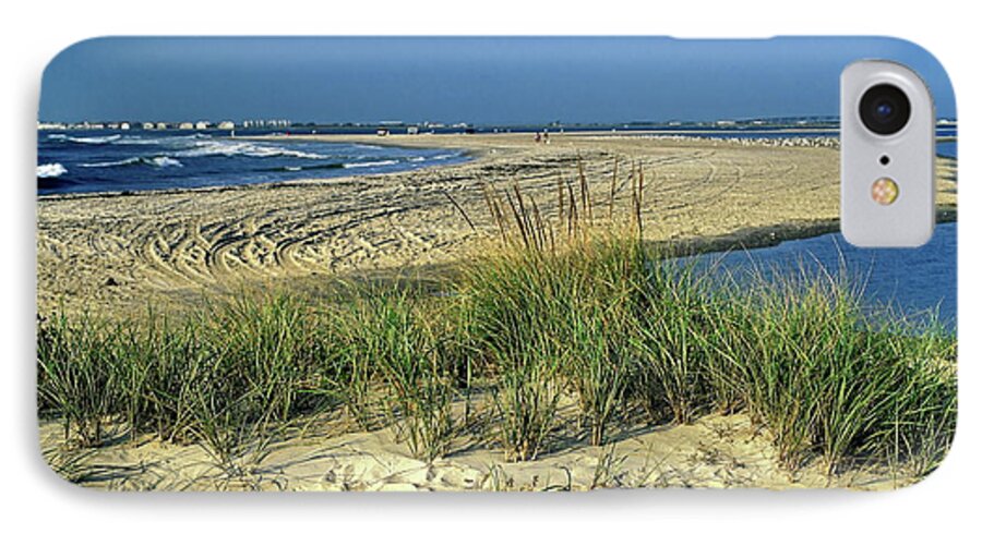 Inlet iPhone 7 Case featuring the photograph New Jersey Inlet by Sally Weigand
