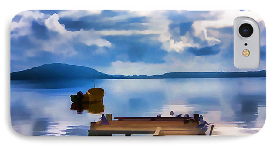 New Zealand Bays Docks Rotarura iPhone 7 Case featuring the photograph Nice Dock by Rick Bragan