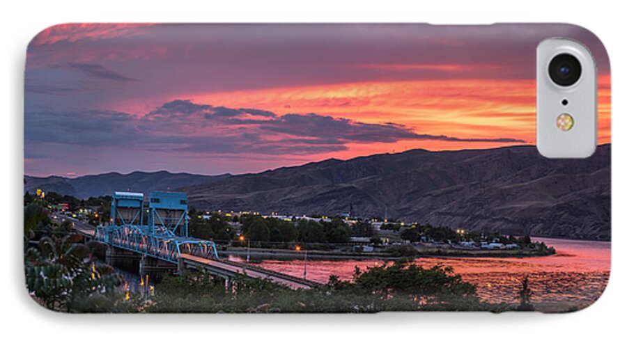 Lewiston iPhone 7 Case featuring the photograph Normal Hill Sunset by Brad Stinson